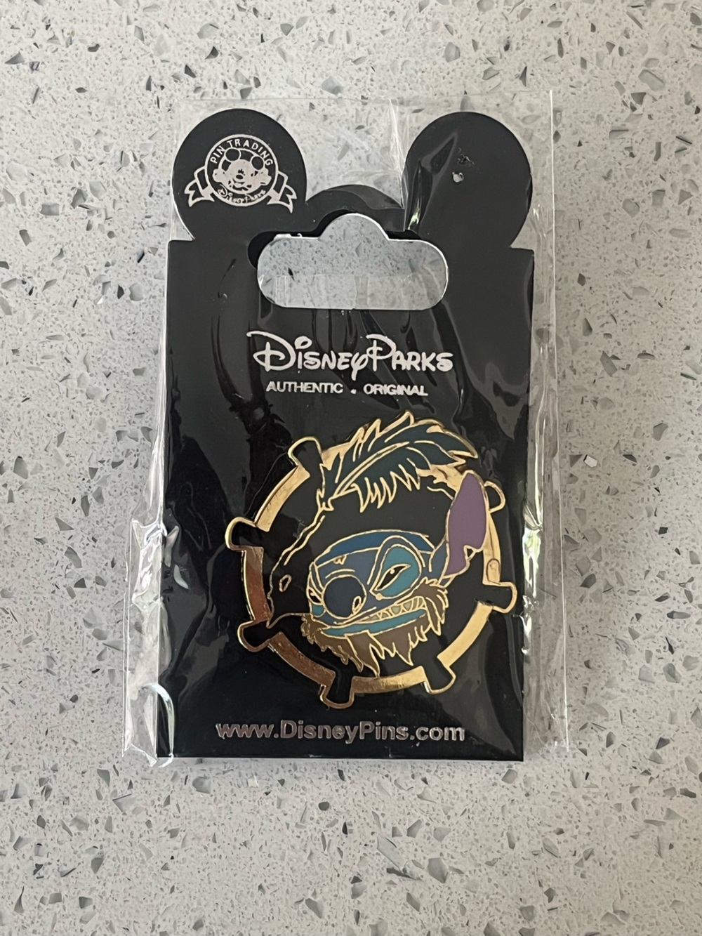 Disney Pin 83692 Lilo & Stitch Captain Barbossa Pirates of the Caribbean Wheel